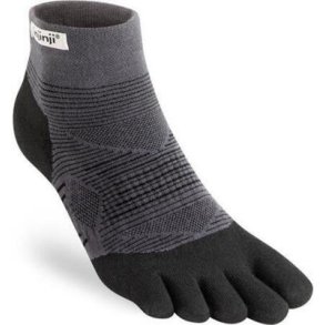 Injinji Run Original Weight Mini Crew  Black 