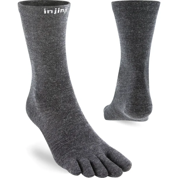 Injinji Liner Crew Nuwool SLATE 