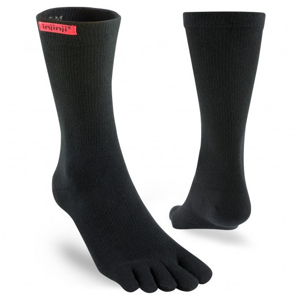Injinji Sport Original Weight Crew Black	